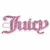JUICY COUTURE PINK PETAL DIAMANTE JUICY KEY FOB SPRING SUMMER '22 COLLECTION
