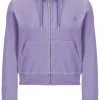 JUICY COUTURE DAYBREAK LUXE VELOUR ROBERTSON HOODIE NEW IN