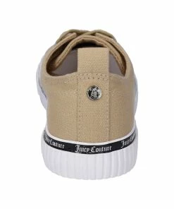 JUICY COUTURE TAUPE CANVAS TRAINER
