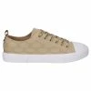JUICY COUTURE TAUPE MONOGRAM CANVAS TRAINER