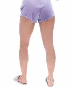 JUICY COUTURE DAYBREAK VELVET LOUNGE FLARED SHORTS NEW IN