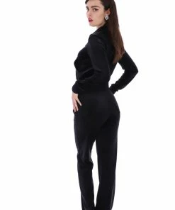 JUICY COUTURE TRACKSUITS BLACK CLASSIC VELOUR DEL RAY BOTTOMS