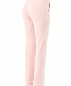 JUICY COUTURE PALE PINK CLASSIC VELOUR DEL RAY BOTTOMS TRACKSUITS