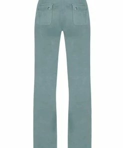 JUICY COUTURE CHINOIS GREEN CLASSIC VELOUR DEL RAY POCKETED BOTTOMS