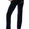 JUICY COUTURE NIGHT SKY RECYCLED VELOUR POCKETED BOTTOMS NEW IN