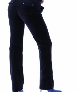 JUICY COUTURE NIGHT SKY RECYCLED VELOUR POCKETED BOTTOMS NEW IN
