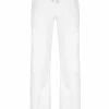 JUICY COUTURE SPRING SUMMER '22 COLLECTION WHITE TERRY TOWELLING DEL RAY POCKETED BOTTOMS
