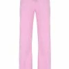 JUICY COUTURE PINK PETAL TERRY TOWELLING DEL RAY POCKETED BOTTOMS SPRING SUMMER '22 COLLECTION