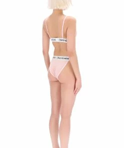 JUICY COUTURE ALMOND BLOSSOM VELVET LOUNGE TRIANGLE BRA