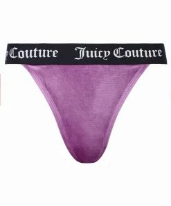 JUICY COUTURE PURPLE VELVET LOUNGE KNICKER