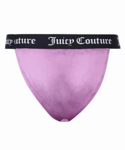 JUICY COUTURE PURPLE VELVET LOUNGE KNICKER