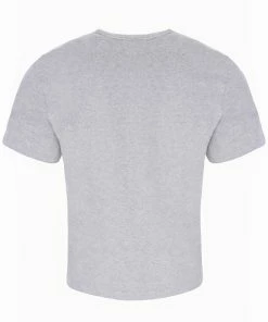 JUICY COUTURE TOPS SILVER MARL ANNIVERSARY DOG CREST GIRLFRIEND TEE