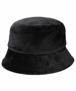 JUICY COUTURE BLACK TONAL JC BUCKET HAT SPRING SUMMER '22 COLLECTION