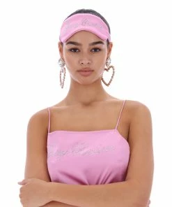 JUICY COUTURE ORCHID PINK DIAMANTE SATIN EYE MASK