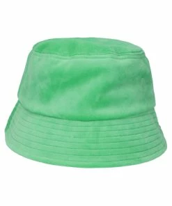 JUICY COUTURE GUMDROP GREEN VELOUR BUCKET HAT