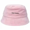 JUICY COUTURE KEEPSAKE LILAC VELOUR BUCKET HAT