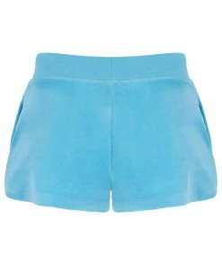 JUICY COUTURE NEW IN PETIT FOUR CLASSIC VELOUR TRACK SHORT
