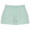 JUICY COUTURE TRACKSUITS MINT GREEN LUXE VELOUR TRACK SHORT