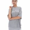 JUICY COUTURE SILVER MARL BAMBOO BOYFRIEND TEE