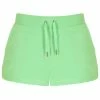 JUICY COUTURE SPRING SUMMER '22 COLLECTION MINT TERRY TOWELLING TRACK SHORT