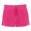 JUICY COUTURE RASPBERRY ROSE TERRY TOWELLING TRACK SHORT TRACKSUITS