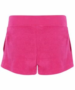JUICY COUTURE RASPBERRY ROSE TERRY TOWELLING TRACK SHORT TRACKSUITS