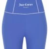 JUICY COUTURE SPRING SUMMER '22 COLLECTION BAJA BLUE INTERLOCK SPORT SHORT