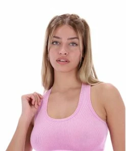 JUICY COUTURE LINGERIE & NIGHTWEAR ORCHID RIBBED VELOUR RACER BRA