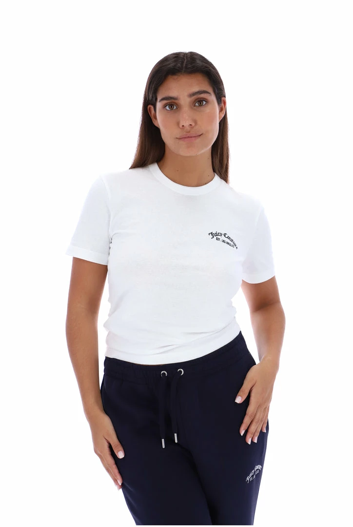 JUICY COUTURE NEW IN SUGAR SWIZZLE RECYCLED TEE