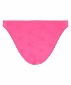 JUICY COUTURE FLURO PINK MONOGRAM BIKINI SET
