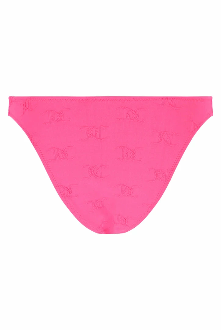 JUICY COUTURE FLURO PINK MONOGRAM BIKINI SET