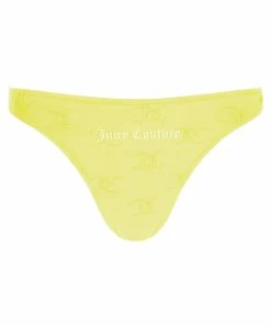 JUICY COUTURE YELLOW PEAR MONOGRAM BIKINI SET SPRING SUMMER'22 COLLECTION