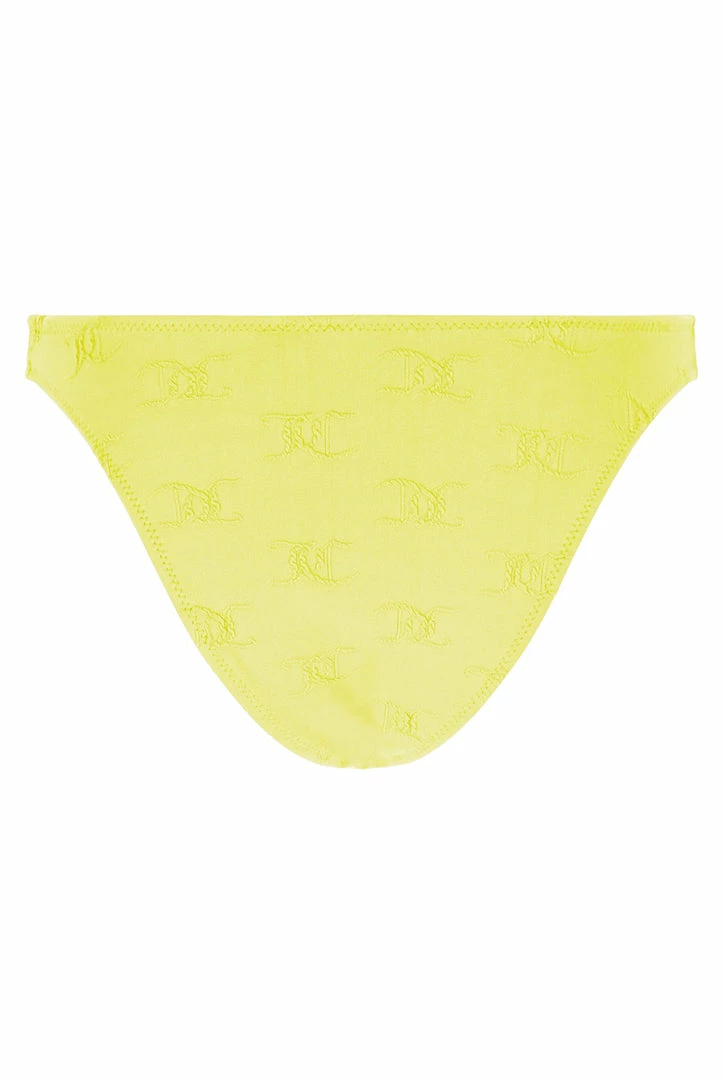 JUICY COUTURE YELLOW PEAR MONOGRAM BIKINI SET SPRING SUMMER '22 COLLECTION