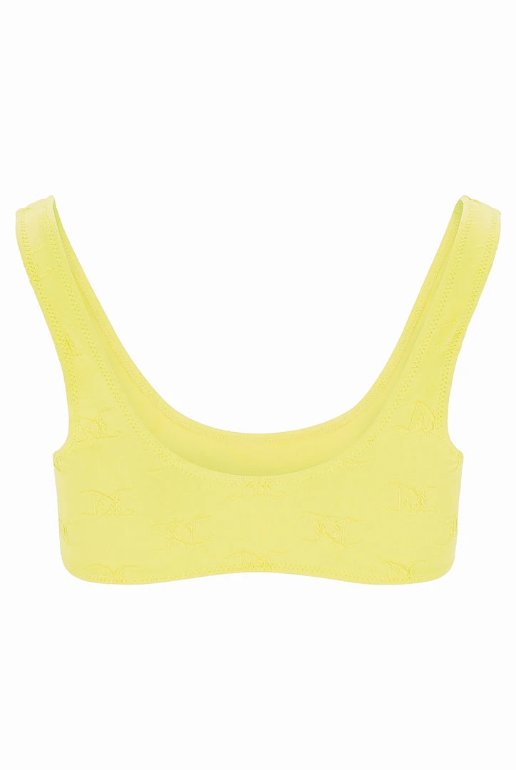 JUICY COUTURE YELLOW PEAR MONOGRAM BIKINI SET SPRING SUMMER '22 COLLECTION