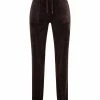 JUICY COUTURE TRACKSUITS JAVA CLASSIC VELOUR DEL RAY POCKETED BOTTOMS