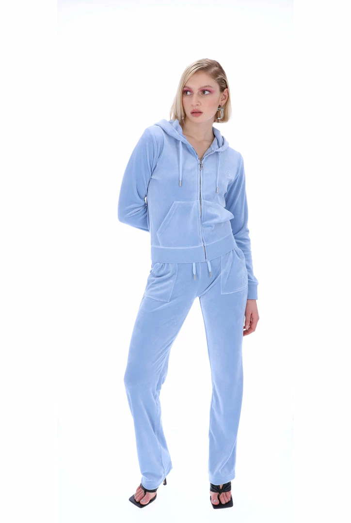 JUICY COUTURE DELLA ROBIA CLASSIC VELOUR ROBERTSON HOODIE