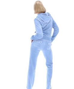 JUICY COUTURE DELLA ROBIA CLASSIC VELOUR ROBERTSON HOODIE