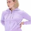 JUICY COUTURE PASTEL LILAC CLASSIC VELOUR ROBERTSON HOODIE TRACKSUITS