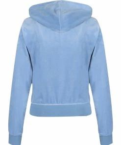 JUICY COUTURE DELLA ROBIA CLASSIC VELOUR ROBERTSON HOODIE