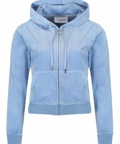 JUICY COUTURE DELLA ROBIA CLASSIC VELOUR ROBERTSON HOODIE
