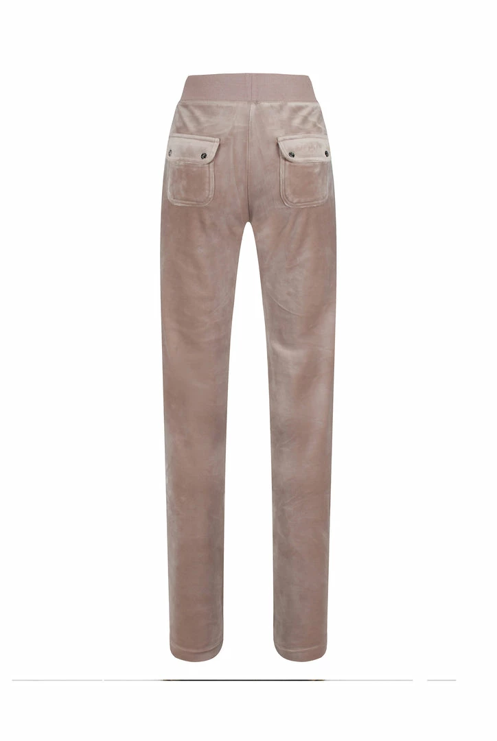 JUICY COUTURE TRACKSUITS WARM TAUPE CLASSIC VELOUR DEL RAY POCKETED BOTTOMS