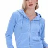JUICY COUTURE DELLA ROBIA TERRY TOWELLING ROBERTSON HOODIE TRACKSUITS