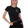 JUICY COUTURE BLACK DIAMANTE JC GIRLFRIEND TEE NEW IN