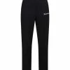 JUICY COUTURE BLACK TWILL TRICOT TRACK PANT TRACKSUITS