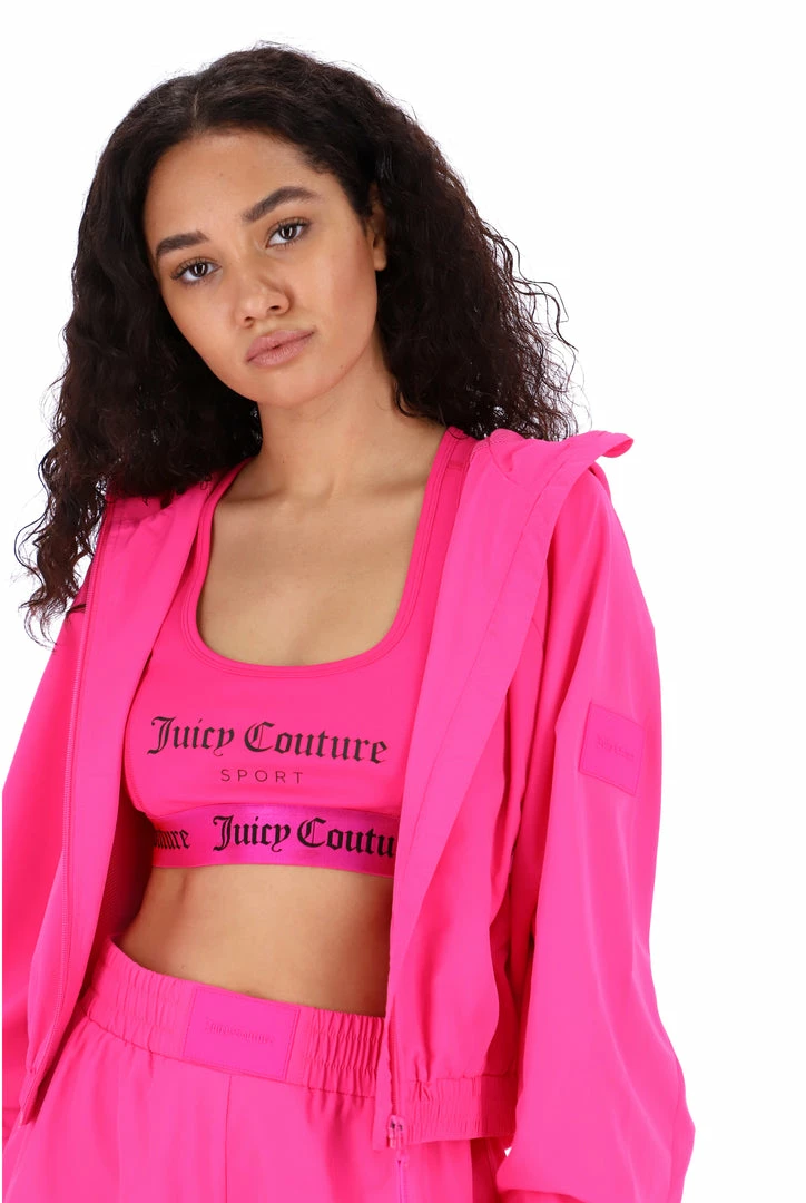 JUICY COUTURE PINK GLO LIGHTWEIGHT RUNNING SHORTS TRACKSUITS