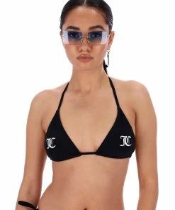 JUICY COUTURE BLACK TRIANGLE LOGO BIKINI