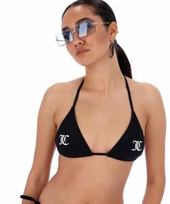 JUICY COUTURE BLACK TRIANGLE LOGO BIKINI