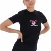 JUICY COUTURE BLACK GIRLFRIEND OMBRE GRAPHIC TEE