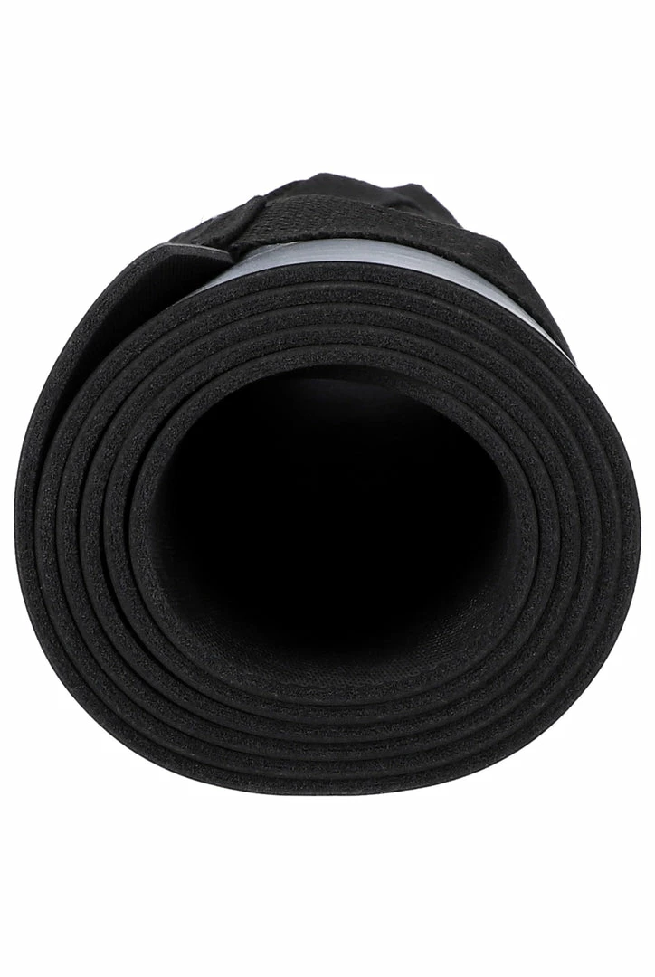 JUICY COUTURE BLACK PU YOGA MAT AND CARRY STRAP