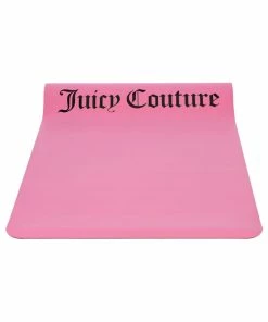 JUICY COUTURE PINK PU YOGA MAT AND CARRY STRAP